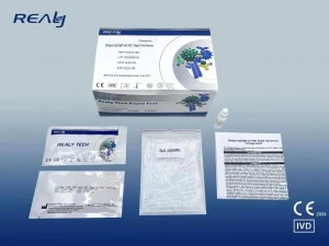 อุปกรณ์ทดสอบอย่างรวดเร็วของ Dengue Iggigm และ NS1